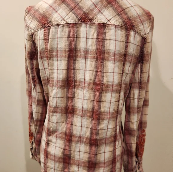 Sundance plaid blouse - Picture 8 of 13